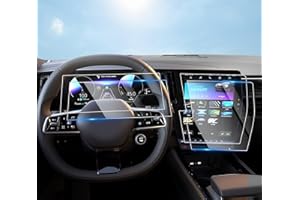 SHAOHAO Compatibles avec Renault Austral 2023 2024 2025 (Navigation + Tableau de bord) Film de protection d'écran GPS PET résistant aux rayures Dureté 6H Renault Austral Accessoires 4pcs