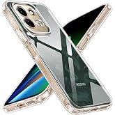 ivoler HD Clear Anti-Yellowing Case for Xiaomi Redmi 17 4G / 5G, [Military Grade Protection] Bumper Phone Case Anti-Shock Tra