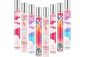 ZKONLY Premium Women Perfume Gift Set - 8 Pcs Mini Perfume for Women Long Lasting Eau de Parfum,35ml Each - in Sweet Floral & Fruity Scent, Travel Friendly, Pamper Gifts Set, Birthday, Xmas Gifts for Her