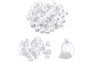 BEIIEB 80 pezzi di capelli intrecciati perline Dreadlocks Accessori decorativi Ciondoli per capelli intrecciati Anelli Ciondoli accessori per capelli per acconciature fai-da-te con borse organizer