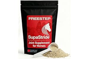 Freestep SupaStride | Horse Joint Supplement | Boswellia for Horses & Bromelain Powder | Hip & Joint Supplement for Horses, with Magnesium Oxide & Milk Thistle for Older Ponies and Arthritis