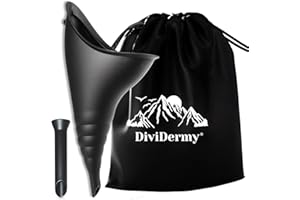 DiviDermy Orinatoio Portatile Donna, Silicone Imbuto Femminile, Dispositivo per minzione Femminile, Donne in Piedi Fino a Pipì
