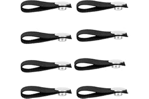 ZAHD 8 PCS sottogola rimovibile con chiusura sottogola con chiusura singola per casco cinghie sottogola accessori per casco da hockey Per la mentoniera del casco da hockey