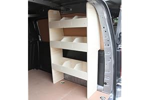 Vanify Estanterías para Furgonetas - Se Ajusta a Renault KANGOO L1 2008-21 Estantería Trasera para el Lado del Pasajero