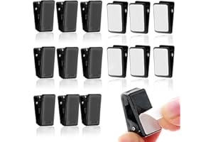 DSLSQD 15 clips autoadhesivos, clips de pared para colgar tapiz, clips adhesivos de plástico, clips de fotos, clips de resorte para hogar, oficina, póster, fotos, Halloween, decoraciones de Navidad
