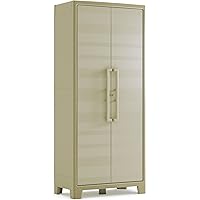 Keter Gulliver Kunststoffschrank, hoch, beige, 80 x 44 x 182 cm