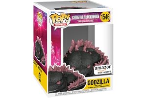 Funko POP Godzilla v Kong 2 – Godzilla (sovande) – Amazon exklusiv – vinylsamlarfigur – presentidé – officiell handelsvara