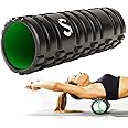 𝗨𝗟𝗧𝗥𝗔-𝗧𝗔𝗥𝗚𝗘𝗧𝗜𝗡𝗚 Foam Roller - 5X More Precise with Patented Physio-Density Matrix - 3X Safer with Shock Absorption - Athlete Approved