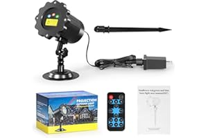 AVOKADOL Christmas Projector Lights Outdoor