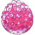 COBQB Water Beads for Vases - 5,000 Pcs Gel Balls Pink - Decorative Sand for Vase Fillers - Decor Home Accessories for Floating Candles Making Wedding Party Decoration