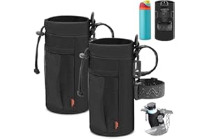 Desing Wish 2 Pezzi Portaborraccia Bici Porta Borraccia MTB Bici Portatile Portaborraccia Bici Senza Viti Con Tasche in Rete Bambini per Bicicletta per Trekking Bici da Corsa da Strada Scooter Moto