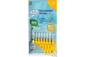 TEPE Szczotki międzyzębowe oryginalne żółte, 0,7 mm, 8 sztuk