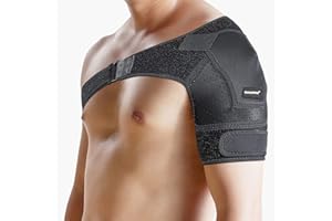 Thx4COPPER Attelle Épaules Réglable Bandage Soutien Pressurisé,Soulagement la Douleur Dislocation de Articulation de Épaule,Tendinite Scapulaire,Gauche ou Droite-L/XL