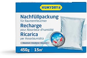 Recambio Universal antihumedad 450g para desumidificadores Humydry