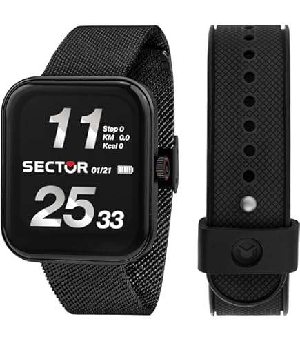 Sector No Limits Smartwatch Uomo, Smartwatch, Digitale, Collezione S-03 PRO LIGHT - R3253171502