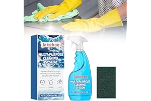 CARROTERR Splash Foam Spray Tablets and Spray Bottle, Splash Foam Spray Multi-Purpose Cleaner, Splash Spray Cleaner for Kitchen Countertops, Ovens, Bathroom, Splash Bottle Oven Cleaner