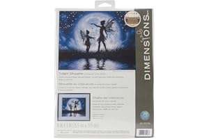 DIMENSIONS 70-35296 Twilight Silhouette, Cotton, Black, Blue, White