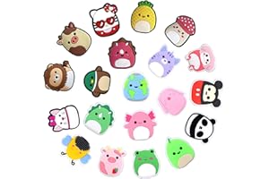 INBOLM 20Piece Fun Cute Shoe Charms for Charms Diy Accessories Shoes Buckle Decorative Accessories Perfect for Beach Bags Birthday Party Favor Gifts Ideal Accessories for Kids, Girls and Adults