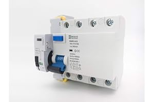 BOGAS ELECTRONICS Interruptor Diferencial Trifasico (3P+N) Auto Rearmable Super Inmunizado (300 mA)