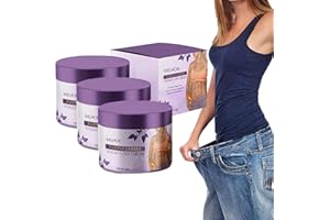 COTTNY Zakdavi Kenyan Purple Leaves Weight Loss Cream, Fat Burning Cream for Women Belly, Anti Cellulite Cream Fat Burner, Hot Cream Cellulite Treatment for Stomach, Legs, Abdomen, Arms, Buttocks (3PCS)