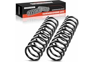 Frankberg 2x Ressorts de suspension essieu arrière Compatible avec Focus II Turnier DA 1.4L-2.0L 2004-2012 Focus II Turnier DA DS FFS 1.6L 2.0L 2004-2012 Replace# 1356556