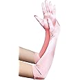 BABEYOND Long Evening Satin Elbow Gloves - Bridal & Fancy Dress Wedding Prom Opera Gloves in 1920s Style for Women