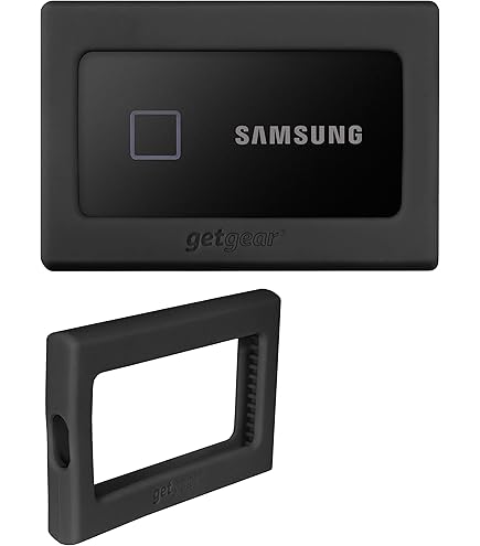 SAMSUNG T7 Touch Portable SSD 2TB - Up to 1050MB/s - USB 3.2