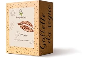 BONGIONATURA BONGIOVANNI FARINE E BONTA' NATURALI Gallette di Grano Saraceno Italiano 120g