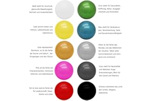 ‎SOUL-CATS Soul-Cats KLANGKUGEL für Klangkugelkette einzeln Anhänger Glöckchen Glücksbringer