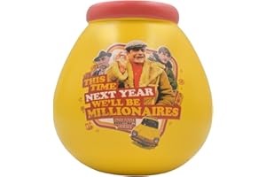 Pot of Dreams Only Fools and Horses Handcrafted Ceramic Money Box Save And Smash Piggy Bank | Retro 80s TV Show Novelty Gift for Show fan & Collector and Saving for Birthday & Vacation