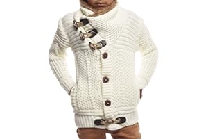 Leif Nelson Cardigan LN7100K - Giacca invernale per bambini, con chiusura lampo, colore: nero