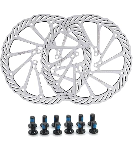 Disco Freno Bici Strada 180mm Disco Freno Bici 180 Mm - MTB In Acciaio Inossidabile 1Cr13 | 6 Fori, Distanza 44 Mm Disco Freno 6 Fori Bici - 9