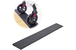 PEPE Mobility Tröskelramp för Dörr 2 cm, Kapbar, Halkfri | Flexibel PVC, Kapacitet 500 kg, Jämnar ut Trappsteg och Nivåskilln