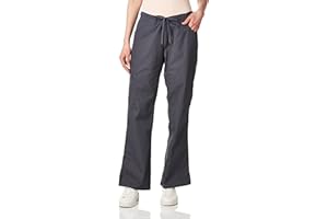 Dickies Women's Signature Mid Rise Drawstring Scrubs Cargo Pant Medical