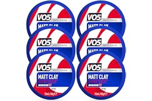 BRAND VO5 VO5 Sculpted Texture And Choppy Matt Finish Extreme Style Matt Clay (Pack Of 6)