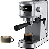 Electrolux E6EC1-6ST Explorer 6 Espresso Cappuccino Coffee Machine | Heat Control Technology, Milk Foamer, Automatic Portion