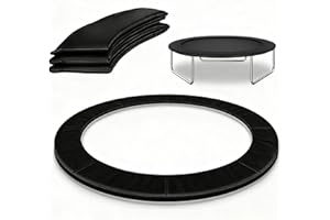 ASTIS Cuscino di Protezione del Trampolino Ø244/305 Copertura Imbottita Bordo Protezione Rivestimento di Trampolino Elastico Bordi Molle Imbottitura in PVC Resistente ai Raggi UV, Protezione dei Bordi