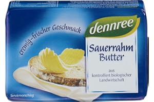 DENNREE Sauerrahmbutter 82% Fett 6 x 250 g