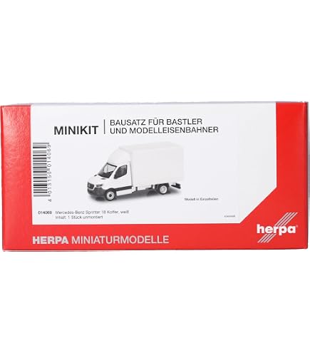 Herpa MiniKit Mercedes-Benz Sprinter Box-Type Flat  Produktbild-Vorschau 13