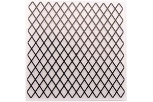 ARRIETTY Plaid Grid Hintergrund Kunststoff Prägeschablone Ordner für Scrapbook DIY Album Karte Werkzeug Kunststoff Vorlage Ordner