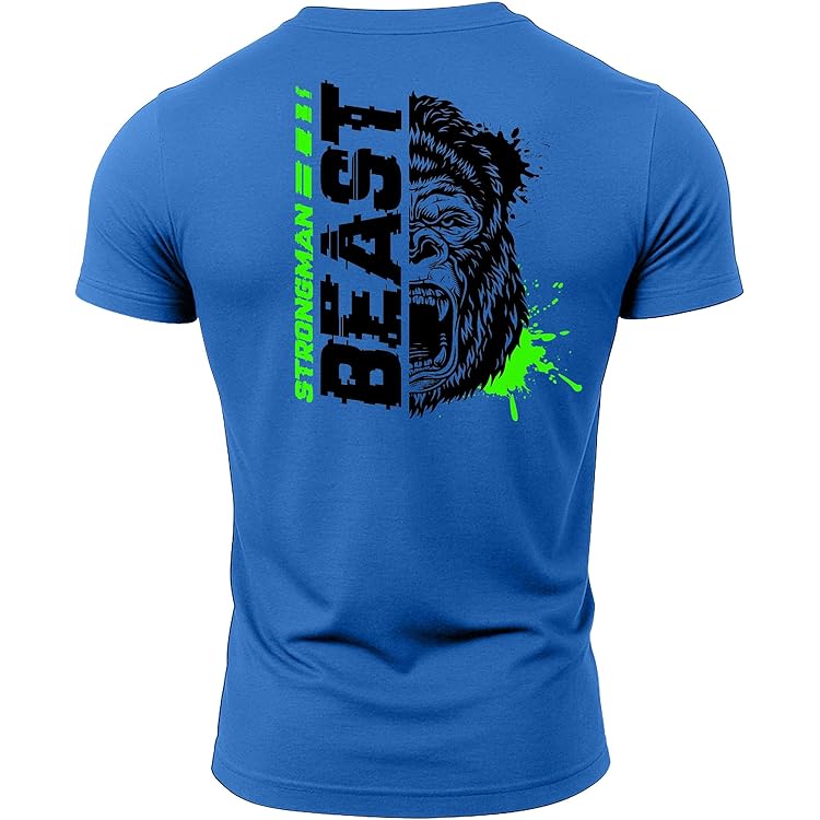 T-shirt De Sport Gildan Heavy "No Pain No Gain" – Homme, Coton, Noir, Taille Au Choix