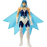 Masters of the Universe Masterverse Aksiyon Fig&uuml;r&uuml; Frosta, L&uuml;ks Koleksiyon &Uuml;r&uuml;n&uuml; Renk Değiştiren Sa&ccedil; ve Aksesuarlar, Eklemli 
