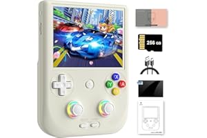 NULA RG406V - Consola de juegos portátil retro con tarjeta TF 256G / 9000+ juegos Android 13 Unisoc T820, pantalla táctil IPS de 4 pulgadas, consolas de videojuegos, compatible con 5G WiFi Bluetooth