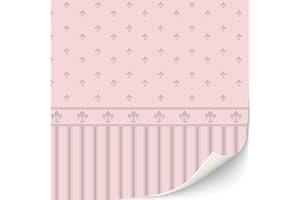 TexturKontor Papel pintado autoadhesivo de 3 hojas para casas de muñecas escala 1:12 papel pintado antiguo papel pintado clásico victoriano (Lilibet)