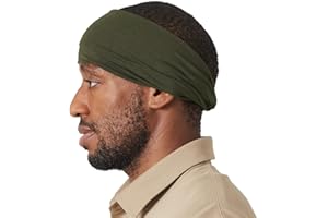 CHARM Japanese Yoga Headband for Women - Mens Sports Bandana Turban Hair Bands