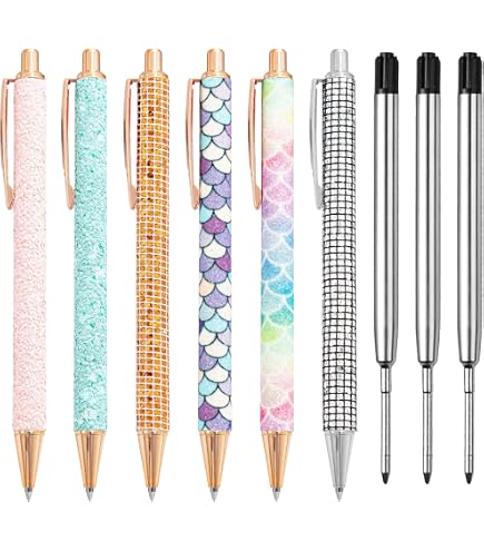 DV DESIGN Set di 4 penne a sfera New York City bianche - Travel America USA Taxi Holiday Theme Ragazzi Ragazze Uomini Donne Penna #79601