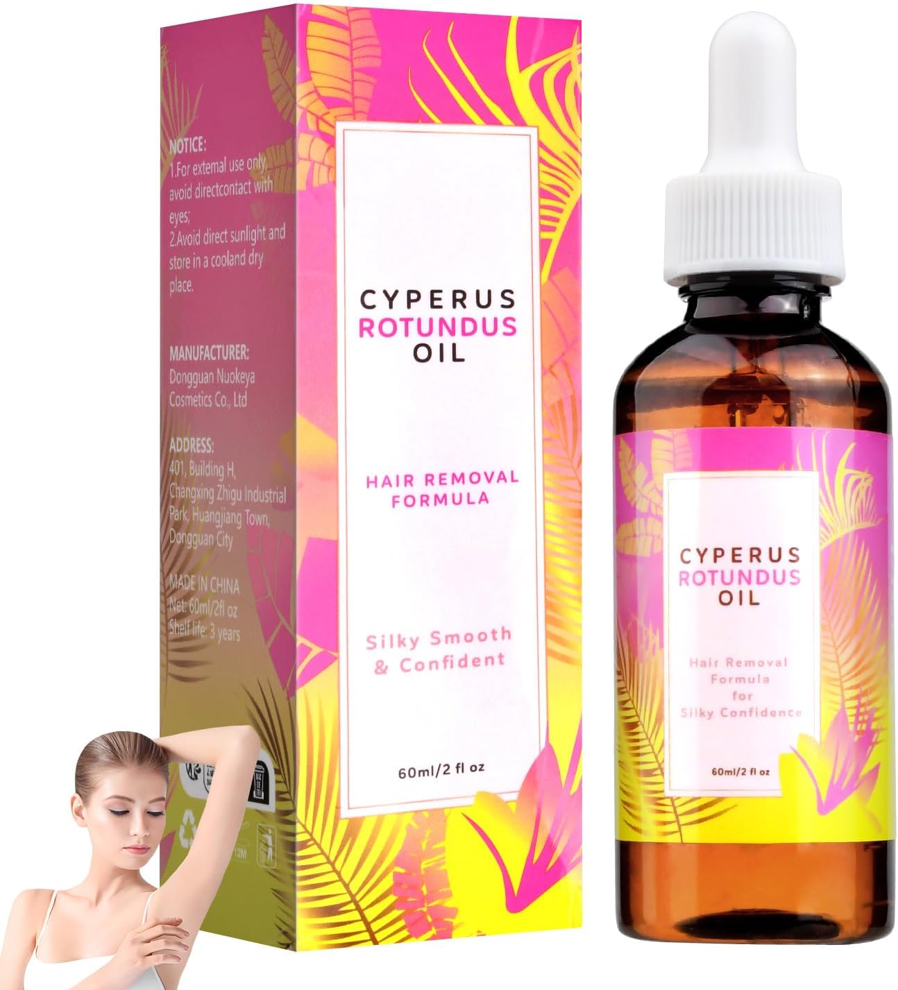 Cyperus Rotundus Oil, Cyperus Rotundus - Aceite Para DepilacióN, Aceite De Cyperus Rotundus, Suero Corporal Suavizante, Ayuda A Frenar El Crecimiento Del Vello Corporal, Apto Para Todo Tipo De Pieles