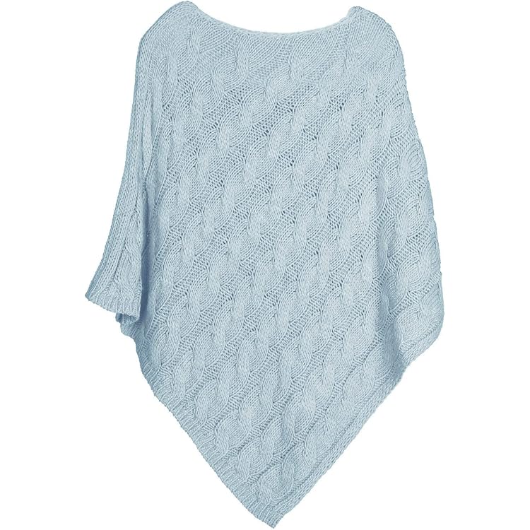 Poncho Calvin Klein Neutral K60K609955 Grigio