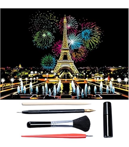 Vaguelly Kratzbild Sydney Opera House - DIY Entspannungskunst Für Erwachsene