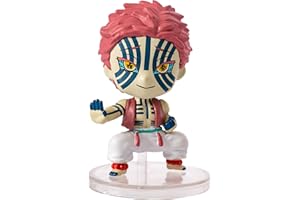 Bandai Chibi Masters Akaza Demon Slayer Figure | 8cm Akaza Anime Figure From Demon Slayer Anime And Manga | Collectable Anime Merch Figures Make Great Anime Gifts | Collect These Anime Figurines